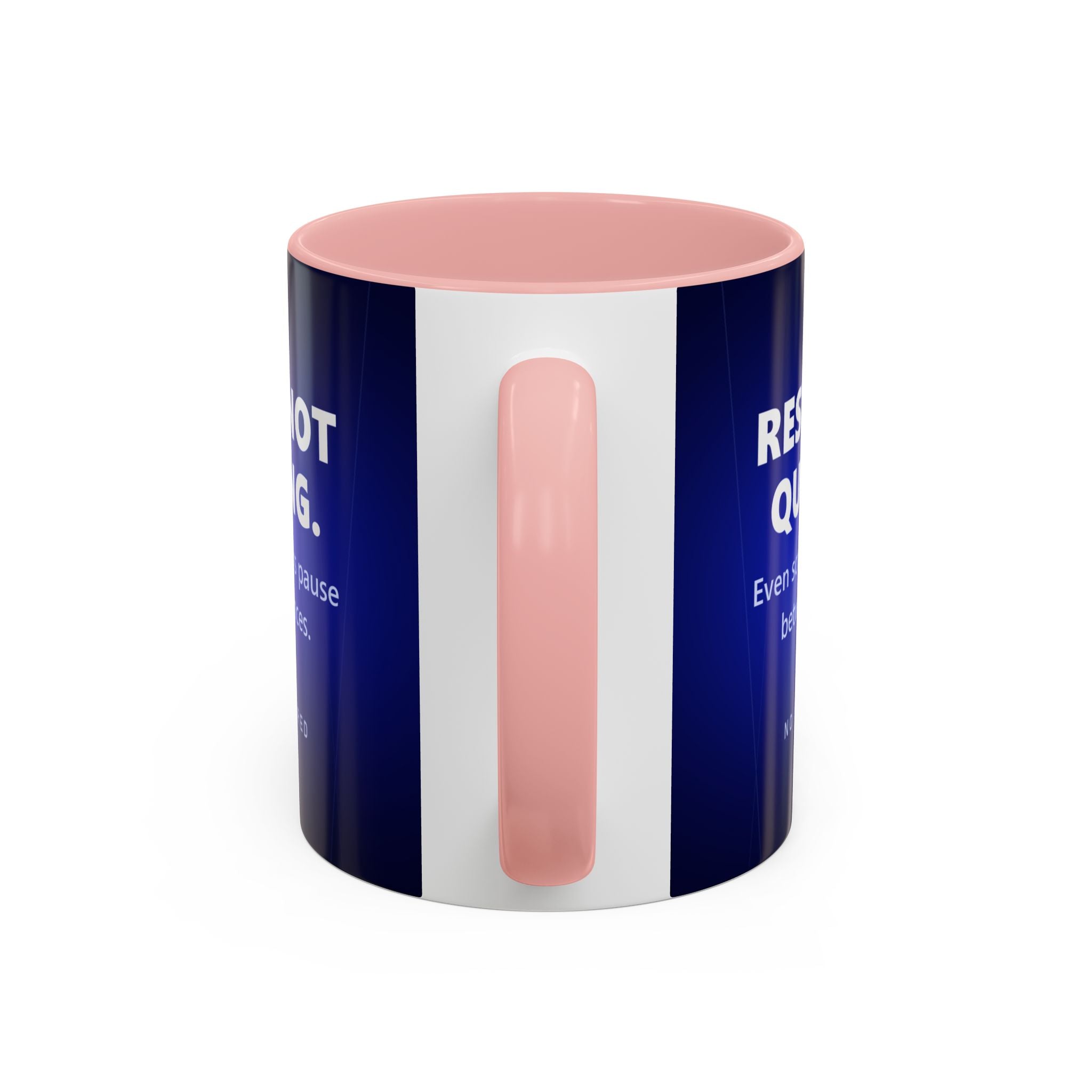Rest Is Not Quitting Mug - No Sight Required