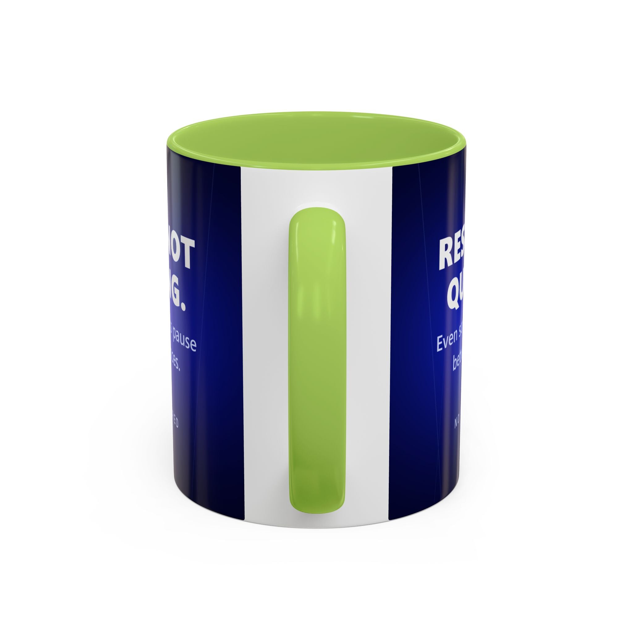 Rest Is Not Quitting Mug - No Sight Required