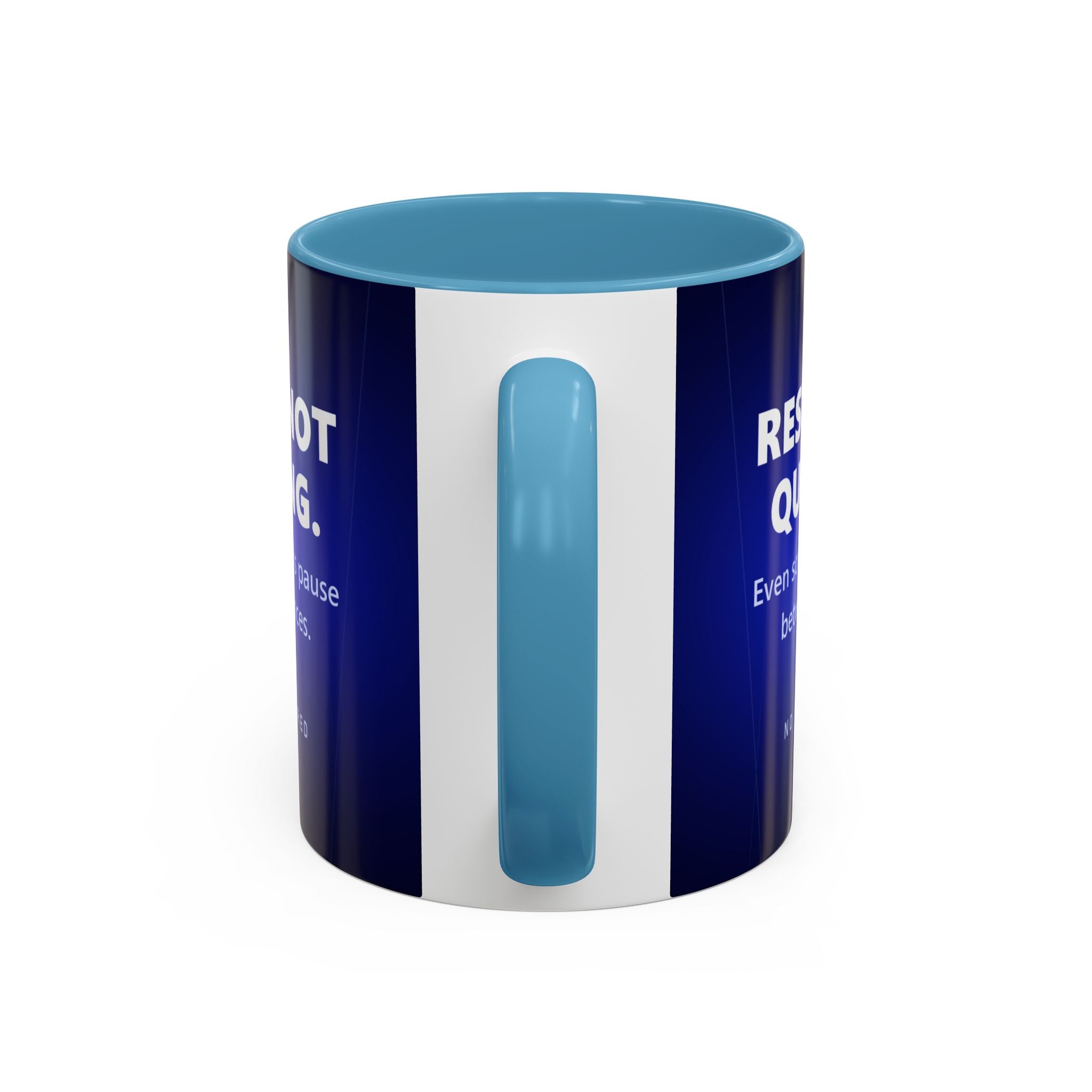 Rest Is Not Quitting Mug - No Sight Required