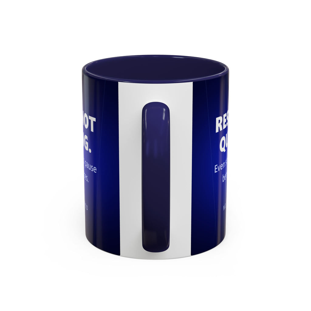 Rest Is Not Quitting Mug - No Sight Required