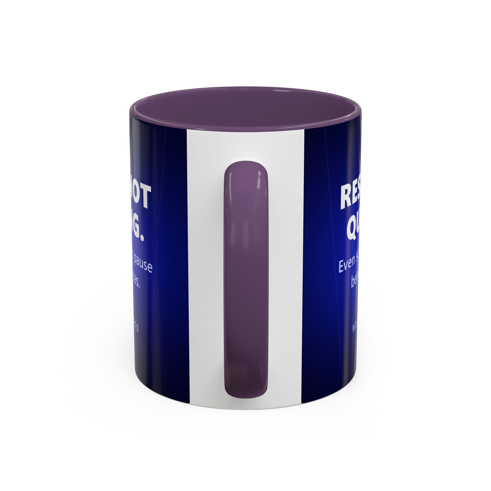Rest Is Not Quitting Mug - No Sight Required