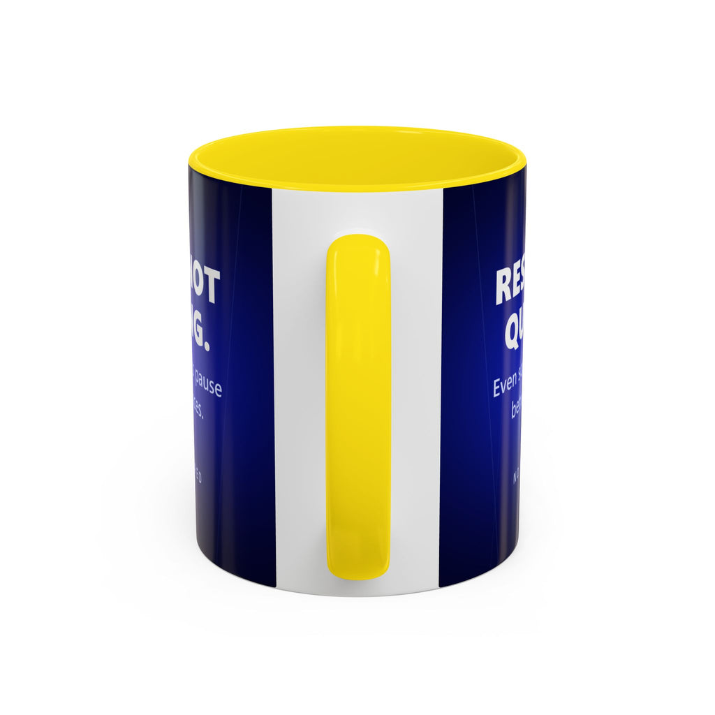 Rest Is Not Quitting Mug - No Sight Required