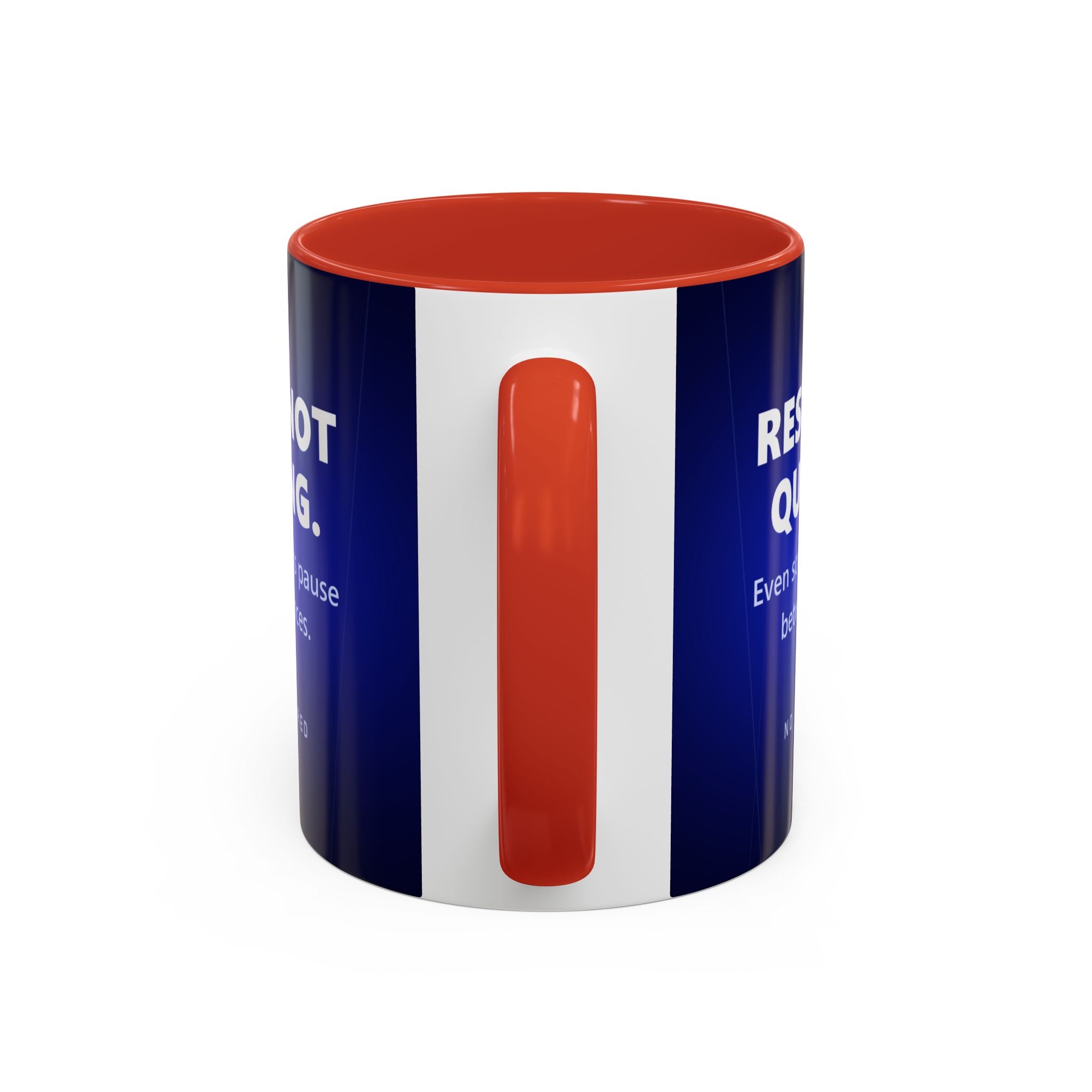 Rest Is Not Quitting Mug - No Sight Required