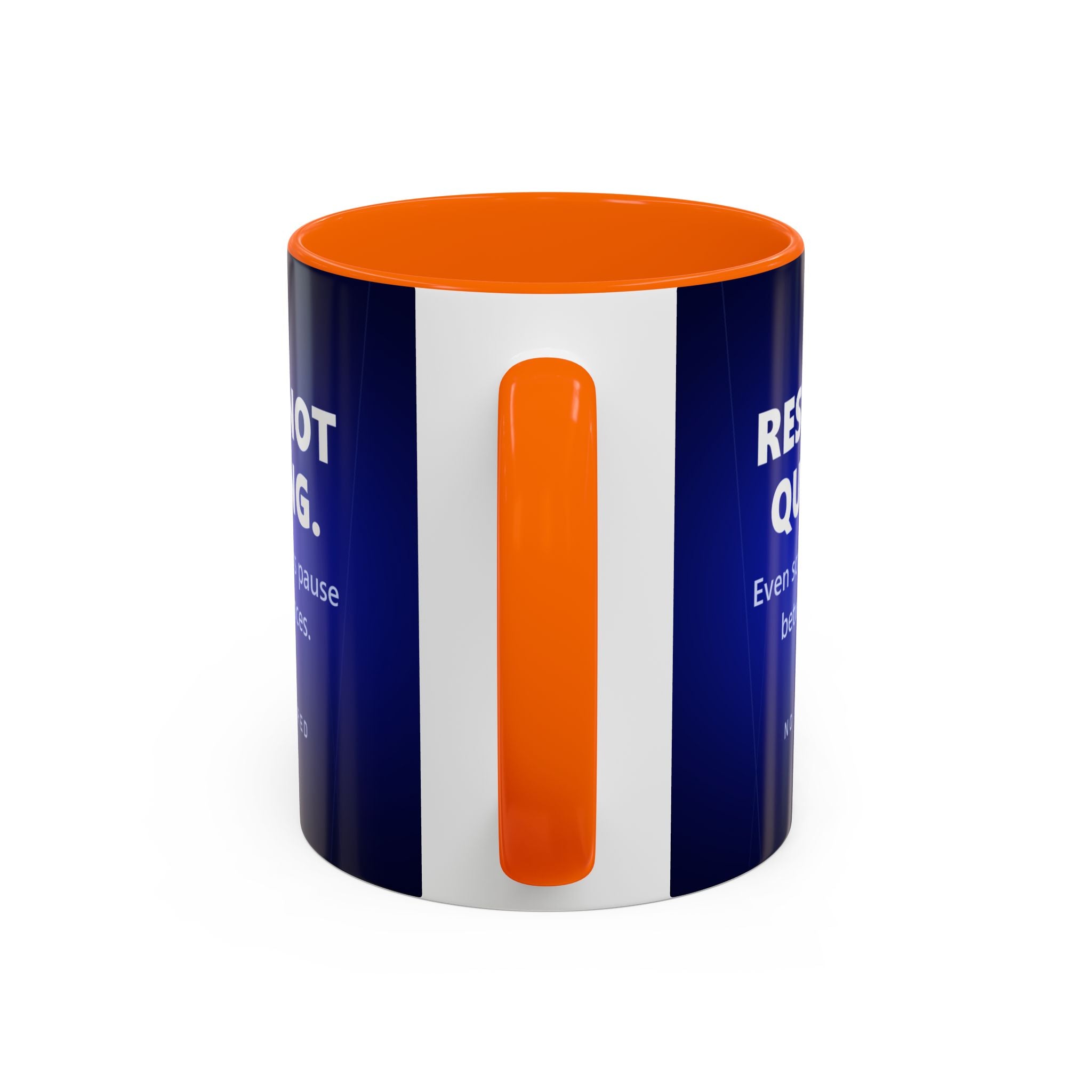 Rest Is Not Quitting Mug - No Sight Required